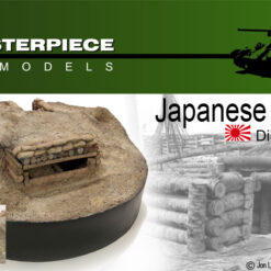 Japanese Log Bunker Base 1/35th Scale