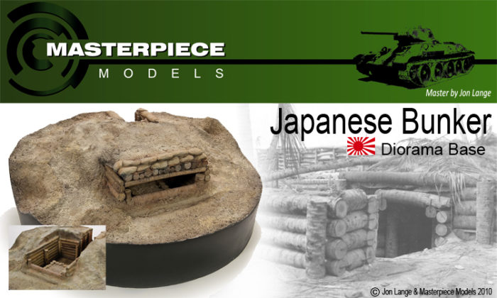 Japanese Log Bunker Base 1/35th Scale