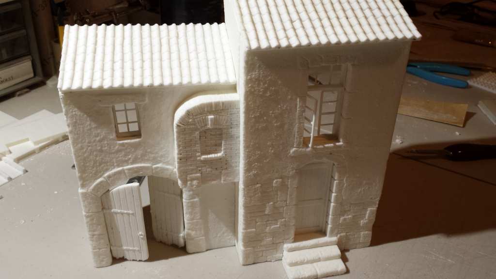 Southern European Villa Model Kit | 1/35th Scale Resin Model Kit