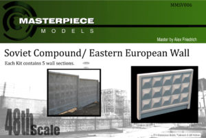 1/48th scale SOVIET/ EASTERN EUROPEAN WALL SECTION 5 PACK