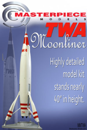 TWA Moonliner 41" Tall Resin Kit