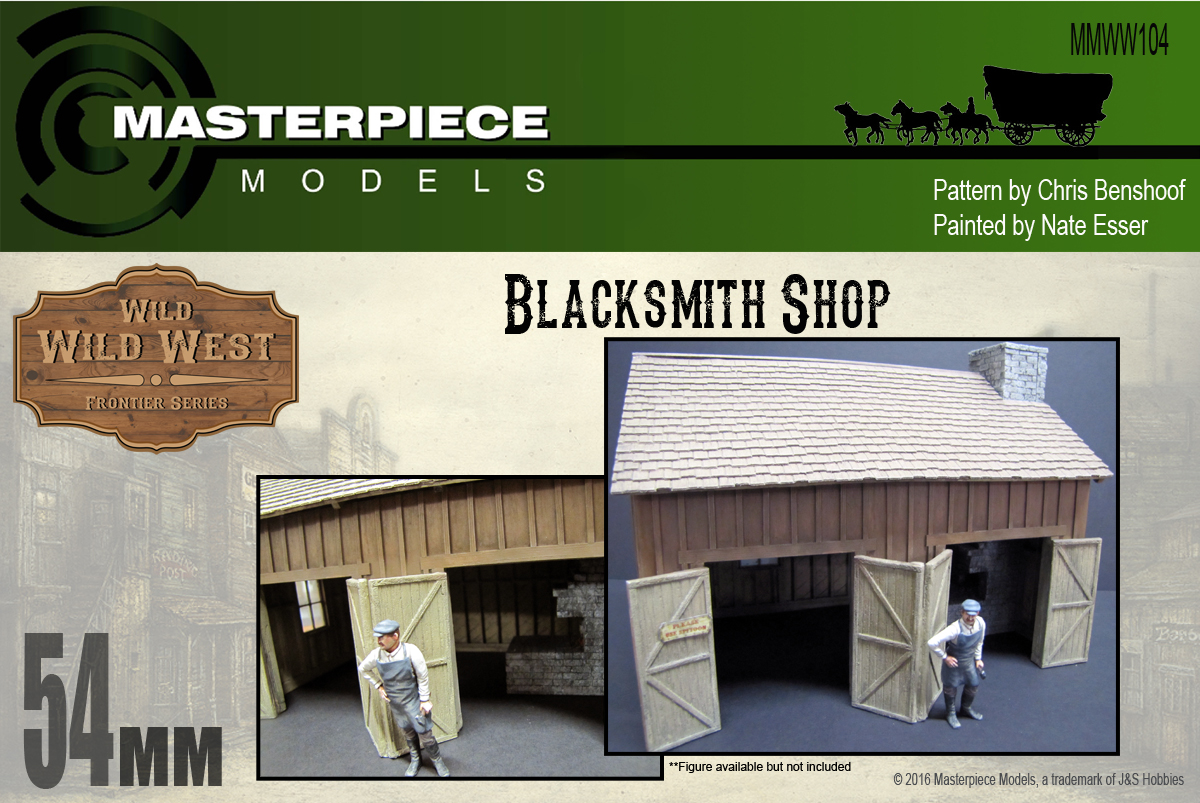 54mm Blacksmith Shop