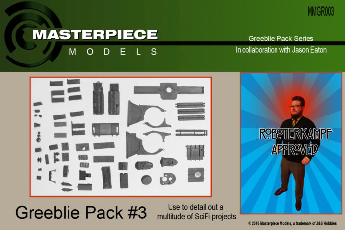 Greeblie Pack 3 Label