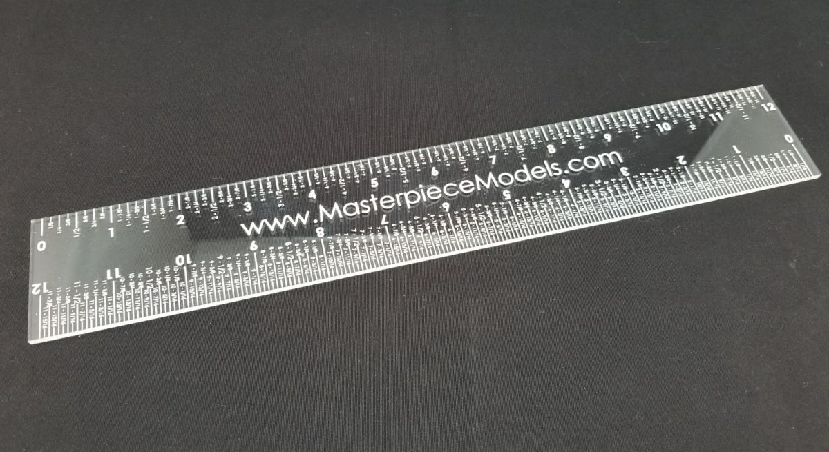 Masterpiece Models EZ Read Ruler