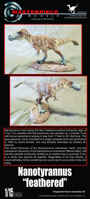 1/24 Ancient Dinosaur with Scrap Resin Figure Model Kits Unpainted Unassambled 