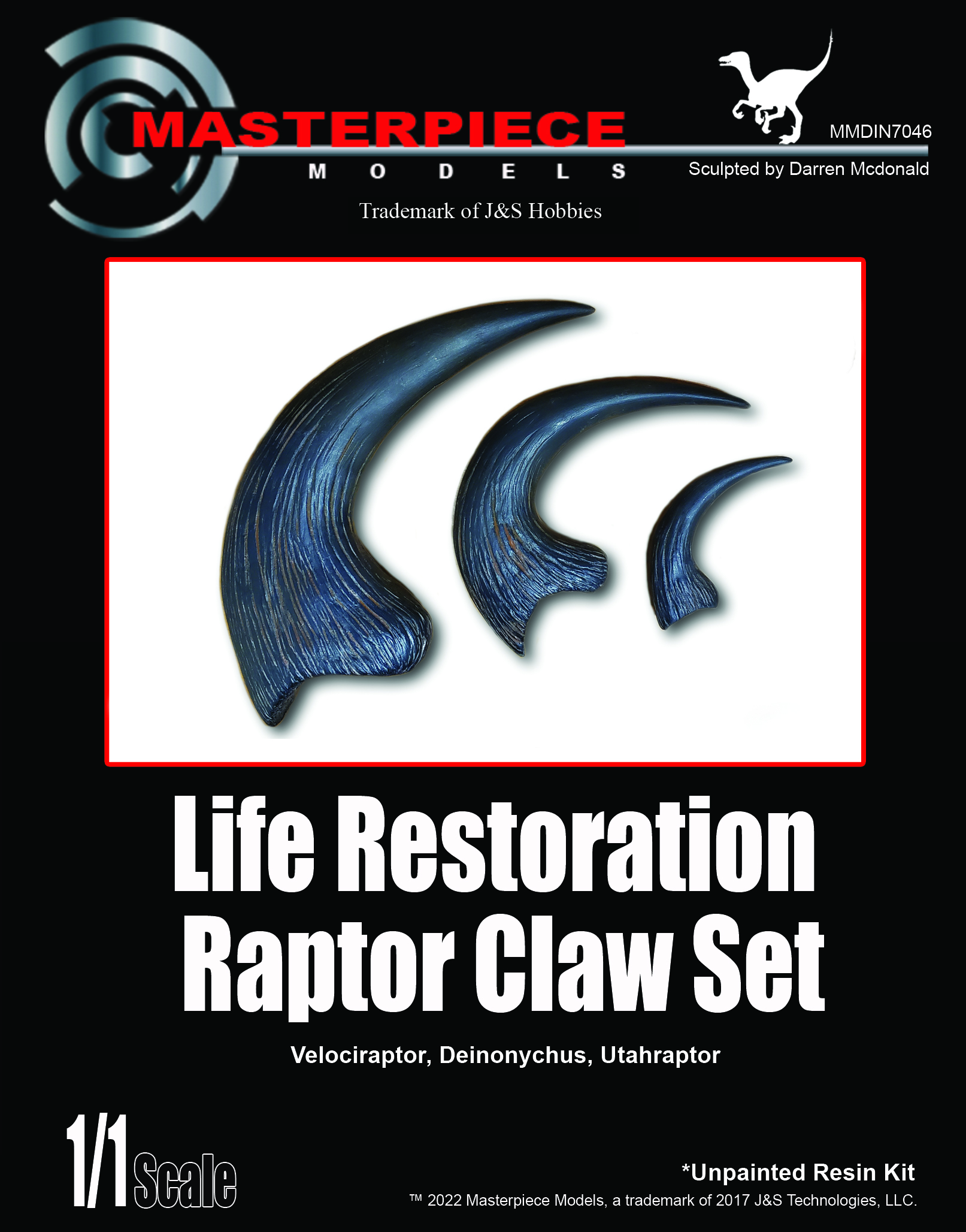 Life Restoration Raptor Claw Set